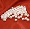 AAAA Grade Semi-porous Round Pearl Beads 2-12mm Strong Light Freshwater Loose Cultured Pearls for Earrings Jewelry Making Wholesale