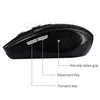 2.4GHz USB Optical Wireless Mouse USB Receiver mouse Smart Sleep Energy-Saving Mice for Computer Tablet PC Laptop Desktop With White Box