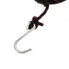 Hot New 8ft Canoa/Kayak Barca Easy Bow-Stern Tie Down Accessori cinturino di poppa Cricchetto con corda e gancio D534