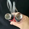 ガラス喫煙パイプは、手作業の水bongs複数のミニグラスウォーターパイプモデルを製造する