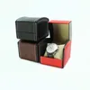 Högklassig PU -läder Watch Boxs Storage Box Gift Packing Box Watch Display Box Glitter20082429