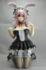 Populär anime kaningirl klänning super sonico sonico rabbitgirl maid dress cosplay kostym skräddarsydda