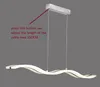 Top moderne hanglampen voor eetkamer woonkamer restaurant keukenverlichting AC85-260V armatuur lamparas hanglampen L98cm