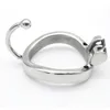 Chastity Devices Hane Standard Device Rostfritt stål Chastity Cage Lock #R59