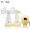 Hela NCVI Ny stor sug Dubbel elektrisk bröstpump Baby Feeding BPA Bröstmjölkpump XB8617II2627676