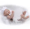 Tiny Reborn Baby Doll Girl Girl da 10 pollici in silicone in vinile Bampi di bambini LIGHNAS BAGNI NUONI BAGNALI CON IL DREST KIDS CAMETHATHE336G