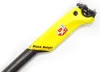 Black Knight Road Setcle Seat Post 3K Carbon Carbon Bike Aero Seatpost 27 2 30 8 31 6mm Red White Blue Yellow Cycling Parts276M