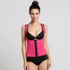 Wholesale-Plus Size S-6XL Women Waist Training Corsets Vest Body Shaper Cincher Slimming Latex Waist Trainer Female Beauty Corrector