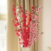 selling Garden Party Decoration wedding decorations Natural Large Artificial Fabric Cherry Blossom Silk Flowers Party 5 Color6007230