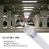 미국 주식 4FT LED 튜브 빛 22W 28W 따뜻한 흰색 차가운 흰색 T8 LED 조명 상점 차고 ETL에 대한 슈퍼 밝은 AC85-265V 형광 전구 교체