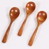 Natural Wood Spoon Kitchen Accessories Eco-Friendly Tableware Dining Soup Tea Honey Coffee porridge Spoons