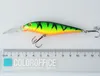 Super Quality 5 Kolory 11 cm 10.5g Hard Bait Minnow Lubs Luds Bass Fresh Salt Water 4 # Hook Hook Hjia178