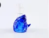 Accessori per vetreria per faccia blu, bong in vetro all'ingrosso Bruciatore a nafta Tubi in vetro Acque per tubi petroliferi Fumatori Spedizione gratuita