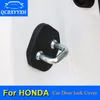 4Pcs Car Door Lock Protective Cover For Honda CRV VEZEL HRV Accord CITY FIT CIVIC JADE JAZZ Car Door Lock Decoration Auto Cover