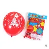 Balloon Christmas Decorations 12 inch Latex Cartoon Balloon Party Wedding Birthday Party Supplies Kids Toys DHL Free Shippin