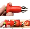 Fruit Vegetable Tools Strawberry Huller Tomato Stalks Knife Corers Remover Clip Portable Kitchen digging Tool