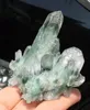 162 g New Find Natural Beautiful Green Tibetan Quartz Crystal Cluster green spectre crystal cluster Specimen voor decoratie