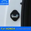 4 SZTUK Car Blokada Ochronna Pokrywa Dla Hondy CRV Vezel HRV Accord City Fit Civic Jade Jazz Samochód Blokada Drzwi Dekoracji Auto Cover