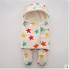 Baby Dekens Pasgeboren Swaddling Peuter Slaapzakken Wandelwagen Kar Swaddle Fleece Kangaroo Slaap Sack Carrier Winter Wraps Beddengoed B3582