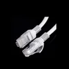 100 pcs 1m / 2m / 3m / 5m RJ45 para RJ45 LAN CAT5 Cabo Ethernet Patch Link Rede LAN cabo branco DHL livre