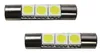 Lighting super White 29MM 5050 3SMD led Festoon Dome Map Light panel Bulb 211-2 578 569