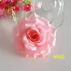 200 pz 10 cm 20 colori tessuto Artificiale seta rosa testa di fiore fai da te decor vite arco di nozze fiore accessorio da parete