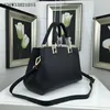 Designer shoulder bags Luxury Women Casual leather Totes 33cm width 3 layers pockets with long strap