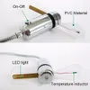 Mini LED température USB ventilateur flexible col de cygne pour PC portable affichage de la température réelle lame de ventilateur en PVC souple Plug and Play paquet de vente au détail