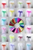 Organza chair sashes bow ties for Wedding party Christmas decoration ornament 7*108'' tulle table runner skirt wrapping favor gifts overlay