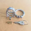 Kyskhet burängd 60mm, bur innerdiameter 33mm manliga kyskhetsanordningar Liten kyskhet CB Male Chastity Cock Cage för män