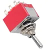 1 Adet Mini MTS-203 9-Pin DPDT Açma-Kapama-Açma Geçiş Anahtarı 6A 125VAC B00088 BARD