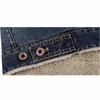 Mäns Jackor Partihandel - M-4XL Män Jacka och rockar Varumärke Kläder Denim Fashion Mens Jeans Tjock Varm Vinter Outwear Male Cowboy1