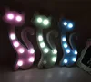 LED Night Lights Table Lamp Marquee Lamp Unicorn Flamingo Fairy Lamp Outdoor Garland Christmas Home Party Romantic Decoration