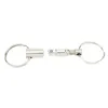 10st Premium Quick Release Pull-Apart Key Removable Handy Nyckelring Avtagbar Keychain Tillbehör med två splitringar till243