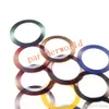 Nail Art Decoration Stickers Decalcomanie strumenti per unghie Fashion 10 Metallic Yarn Line Mix Color Rolls Striping Tape 2000 set / lotto