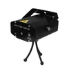 DHL Gratis Hot Black Mini Projector Red Green DJ Disco Light Stage Xmas Party Laser Lighting Show, LD-BK