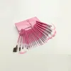 Professional 24pcs Makeup Brushes Set Kit with Case Bag Makeup Kwasten Foundation Contour Brush with Eyebrow Brush7291187