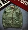 Hommes veste mince Style bouffant épais armée vert militaire volant Ma-1 veste de vol pilote Ma1 Air Force hommes Bomber veste