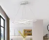 Lampada a sospensione moderna a doppia luce laterale Lampada a sospensione a sospensione in alluminio Lampada a sospensione per cucina Sala da pranzo Illuminazione per interni