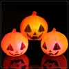 LED Nowator Lighting Pumpkin Lights Halloween Dekoracje plastikowa latarnia RGB czaszka Nocna lampa 7 x 7 cm Rozmiar