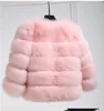 Pelliccia da donna finta di buona qualità nuova moda di lusso volpe gilet da donna corto inverno giacca calda cappotto gilet varietà di colori per la scelta