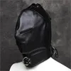 Anal Toys Hot Sty GIMP Full Mask Harness Hood Zipper Bondage Fetish Roleplay Costume Party #R172