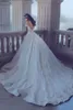 Said Mhamad A-Line Wedding Dress Beaded Full Lace Applique Off Shoulder Sexy Backless Wedding Gowns Custom Made Culture Wedding Dresses