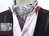 Mode retro paisley cravat lyx män bröllop formell cravat brittisk stil gentleman neckerchief neck ties passar halsdukar företag slips