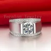 Vecalon 2016 New Wedding Band Pierścień Dla Mężczyzn 2CT CZ Diamond 925 Sterling Silver Male Engagement Finger Pierścień Biżuteria