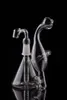 Recycler hookahs Amazing Recycle rgeconcentreerde booreilanden olie dabbers Glazen bongs voor 14mm joint size op voorraad