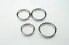 Stainless Steel Cockrings Cock Ring Round Time Delay Male Toys Penis Rings Erotic Sex Products Aid delays Performance Enhancer2546741