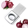 Kitchen gadgets stainless steel onion fork fruit Onion needle Tools