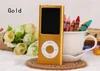 Hot 4th Genera MP3 MP4 Player Slim 4th 1.8 "LCD Video Radio FM-spelare Stöd 4GB 8GB 16GB 32GB Micro SD TF-kort MP4