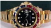 Luxury WATCH Fashion Watch quadrante nero zaffiro rubino diamante lunetta 116758 WATCH CHEST orologio da polso